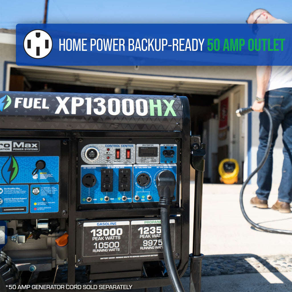 DuroMax XP13000HX tragbarer Generator, 13000W
